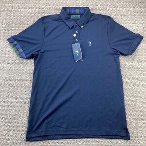 William Murray Golf Shirt Men Small S Navy Blue New with Tags Outdoor Activewear